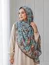 Turquoise Nomad modal Hijab set