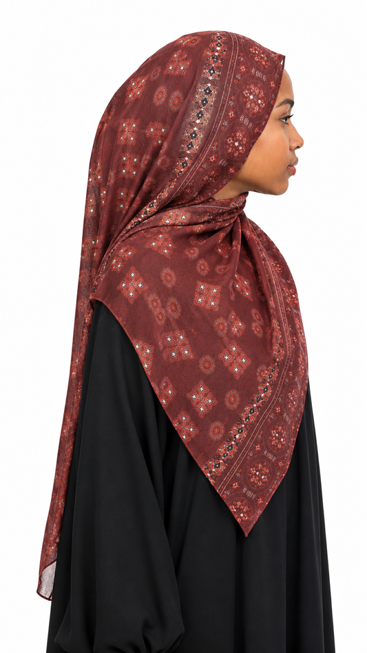 Ruby  modal Hijab