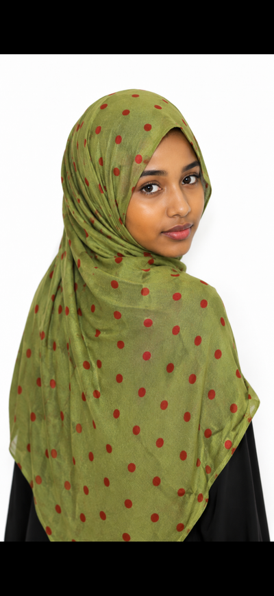 Pistachio Dot Hijab