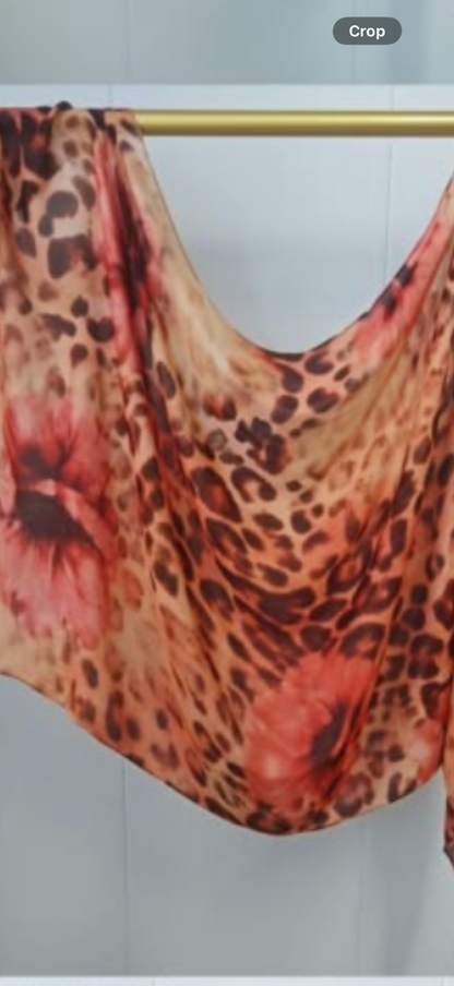 Ember Bloom modal Hijab set