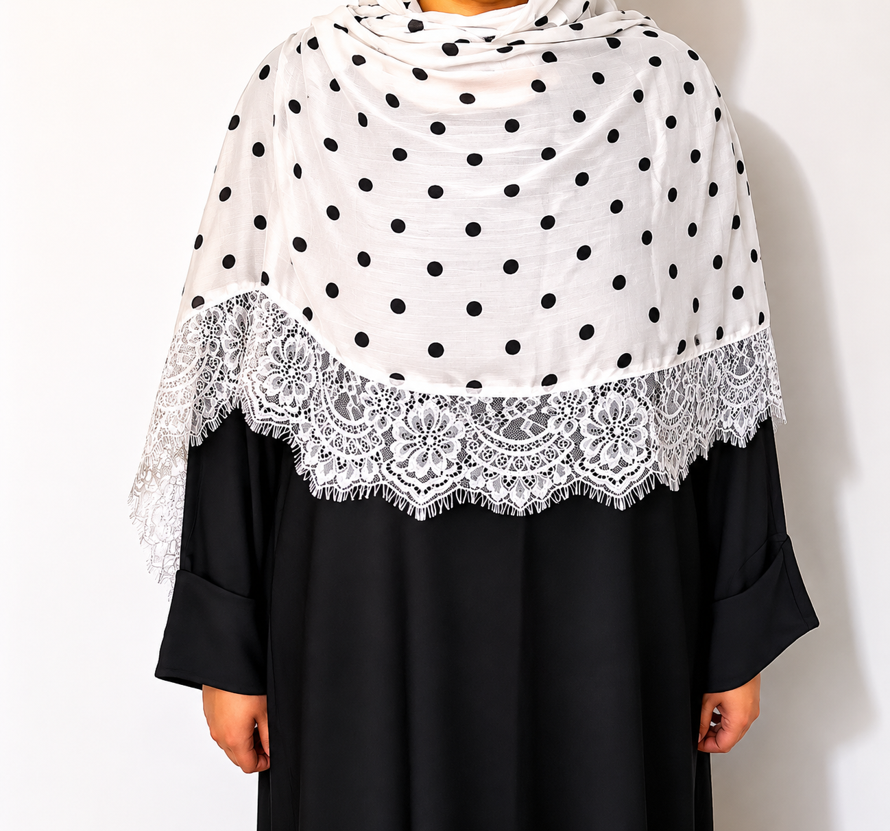 Lace hijab set