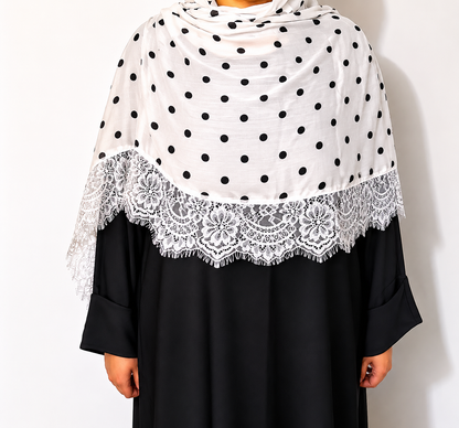 Lace hijab set