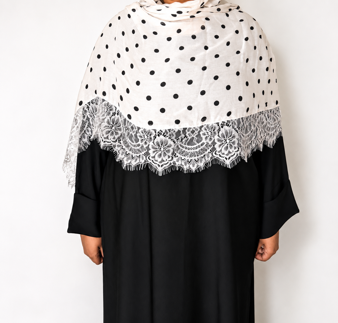 Lace hijab set