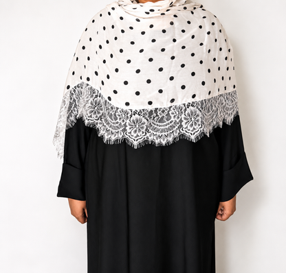 Lace hijab set