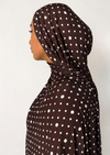 Spotty Jersey Hijab Set