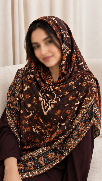 Pashmina modal hijab set