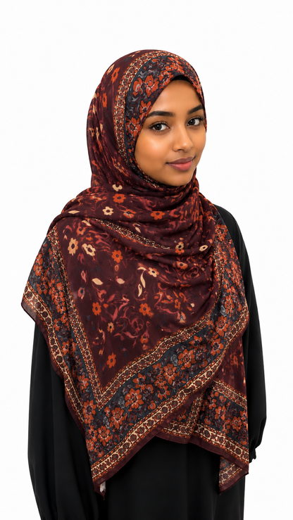 Pashmina modal hijab set