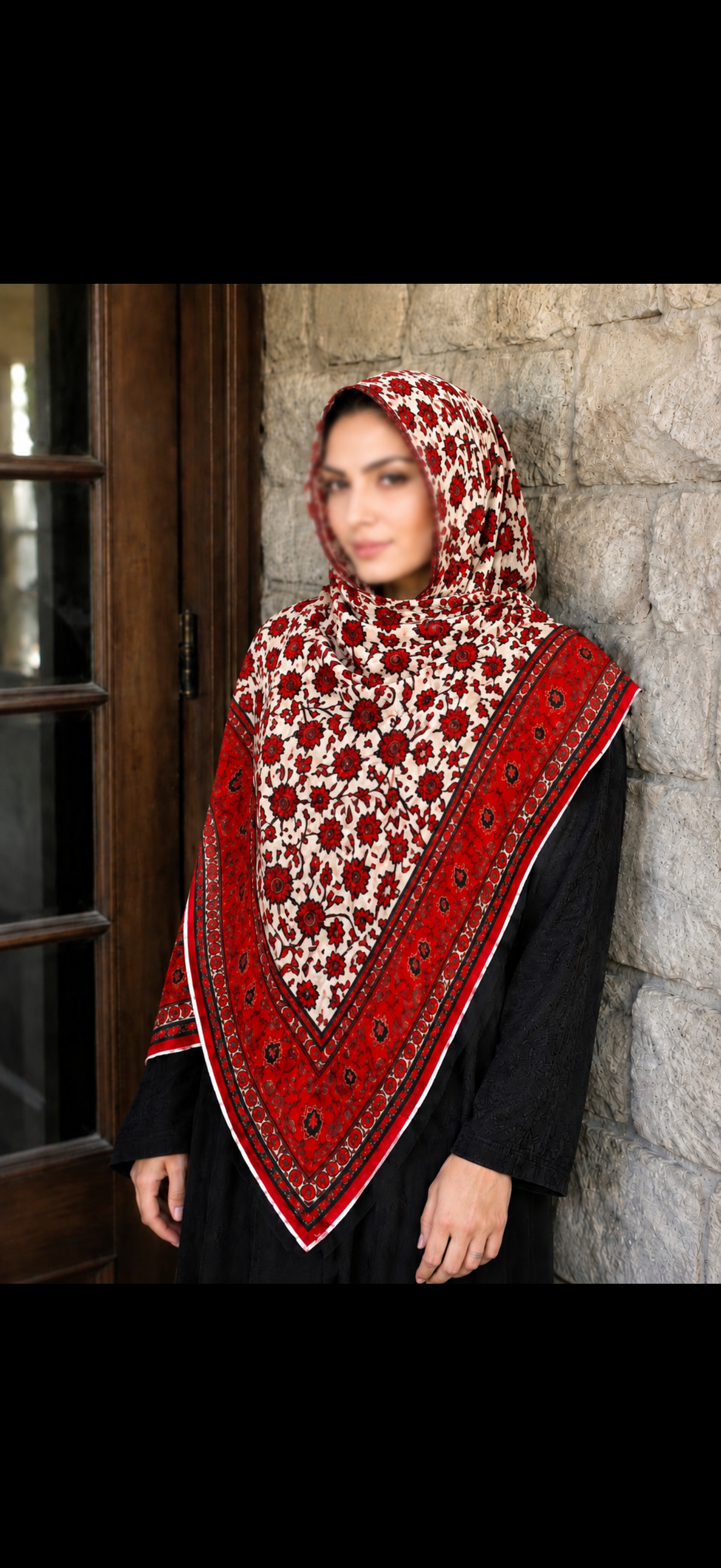 Scarlet Modal Hijab set