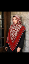 Scarlet Modal Hijab set