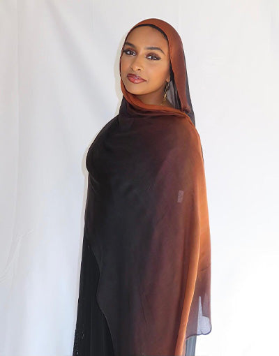 Moonlight printed hijab