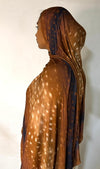 Camel White Spot Jersey Hijab