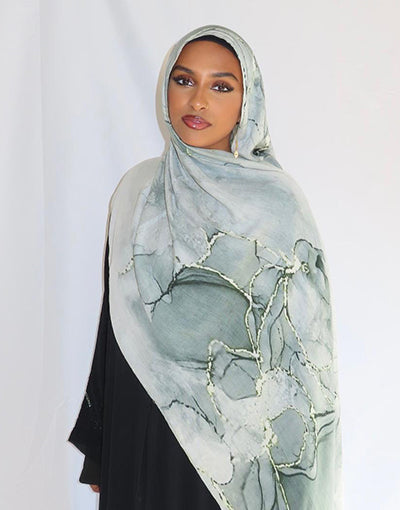 Abstract Bloom Hijab
