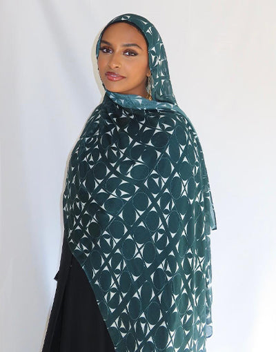 Teal Eclipse Hijab